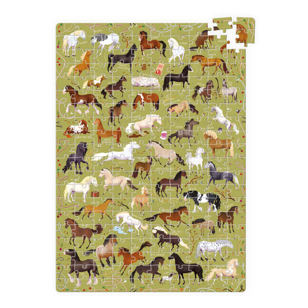 Banana Panda - puzzlove paarden - 200st.