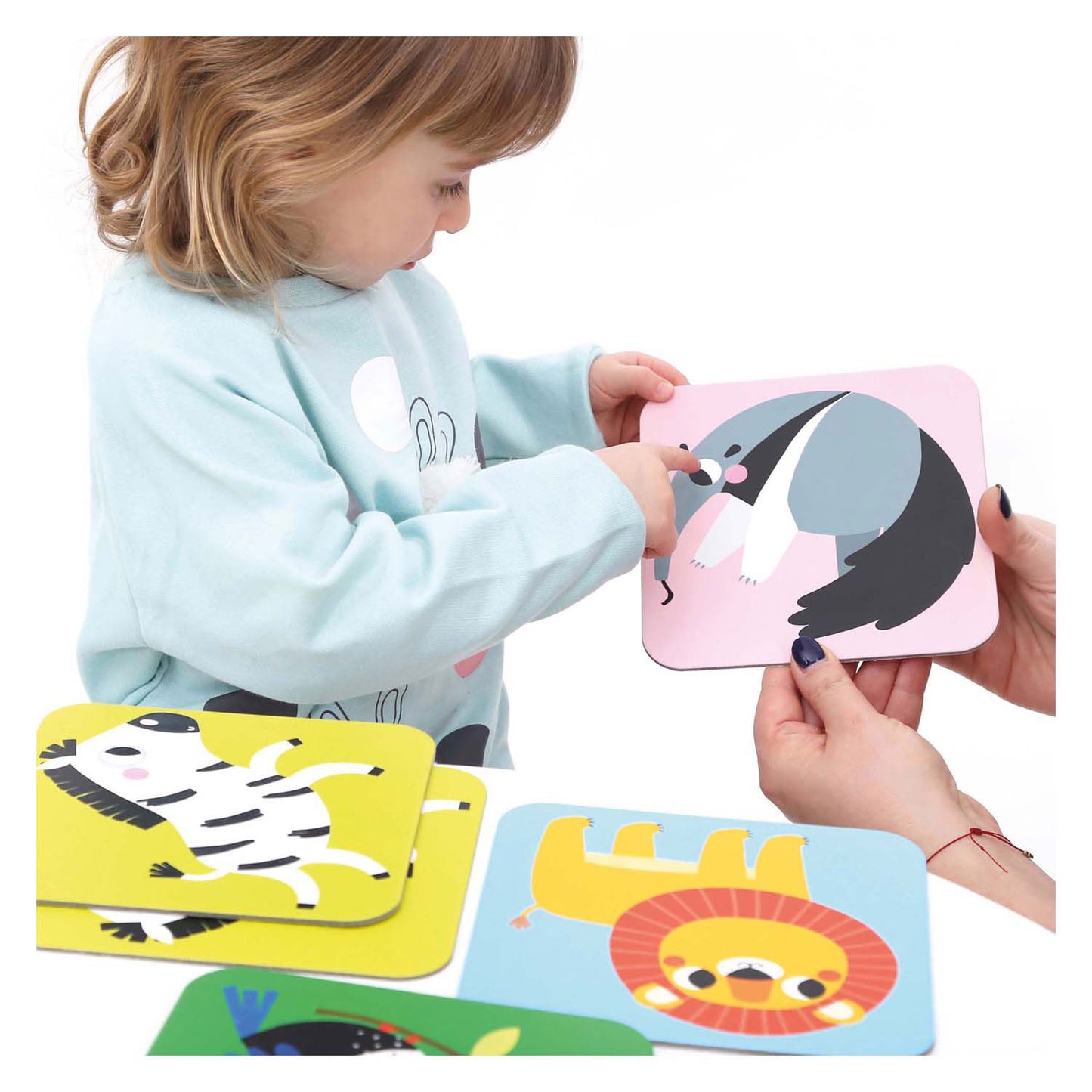 Banana Panda - grote memory spel wilde dieren - 24st.