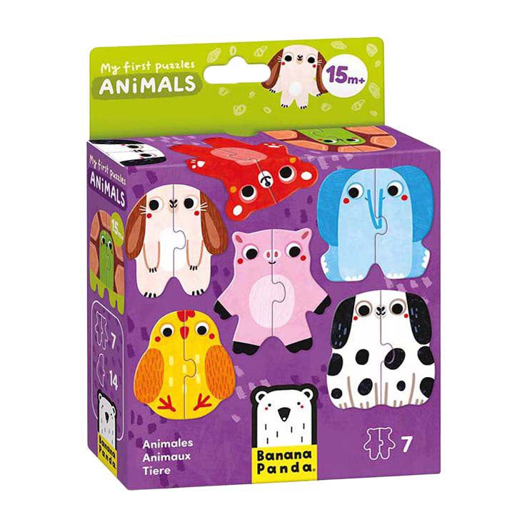 Banana Panda - mijn eerste puzzels - dieren