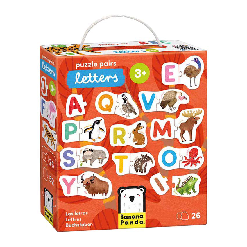 Banana Panda - puzzel letters - 26dlg.