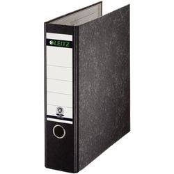 Ordner Leitz 1070 A4 80 mm karton zwart