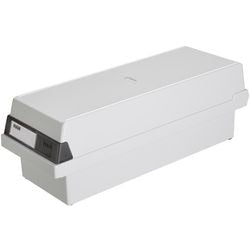 Abi Systeemkaartenbak a7 13,3x36x12,1 cm lichtgrijs voor 1300 kaartjes