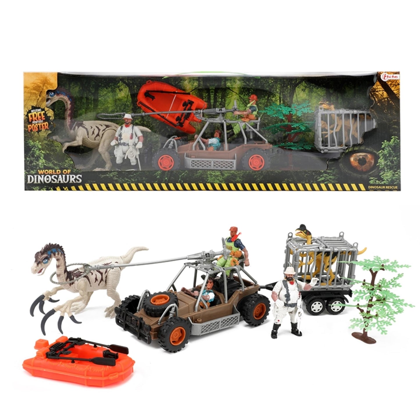 Toi-Toys Toi toys world of dinosaurs speelset xl