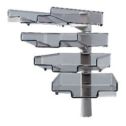 Brievenbakjes Hansa Styro zuilvorm TRT5880 grijs