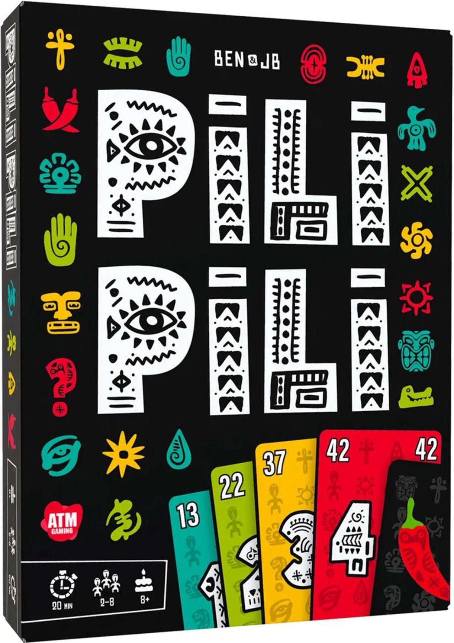 Asmodee Pili pili kaartspel (nl versie)