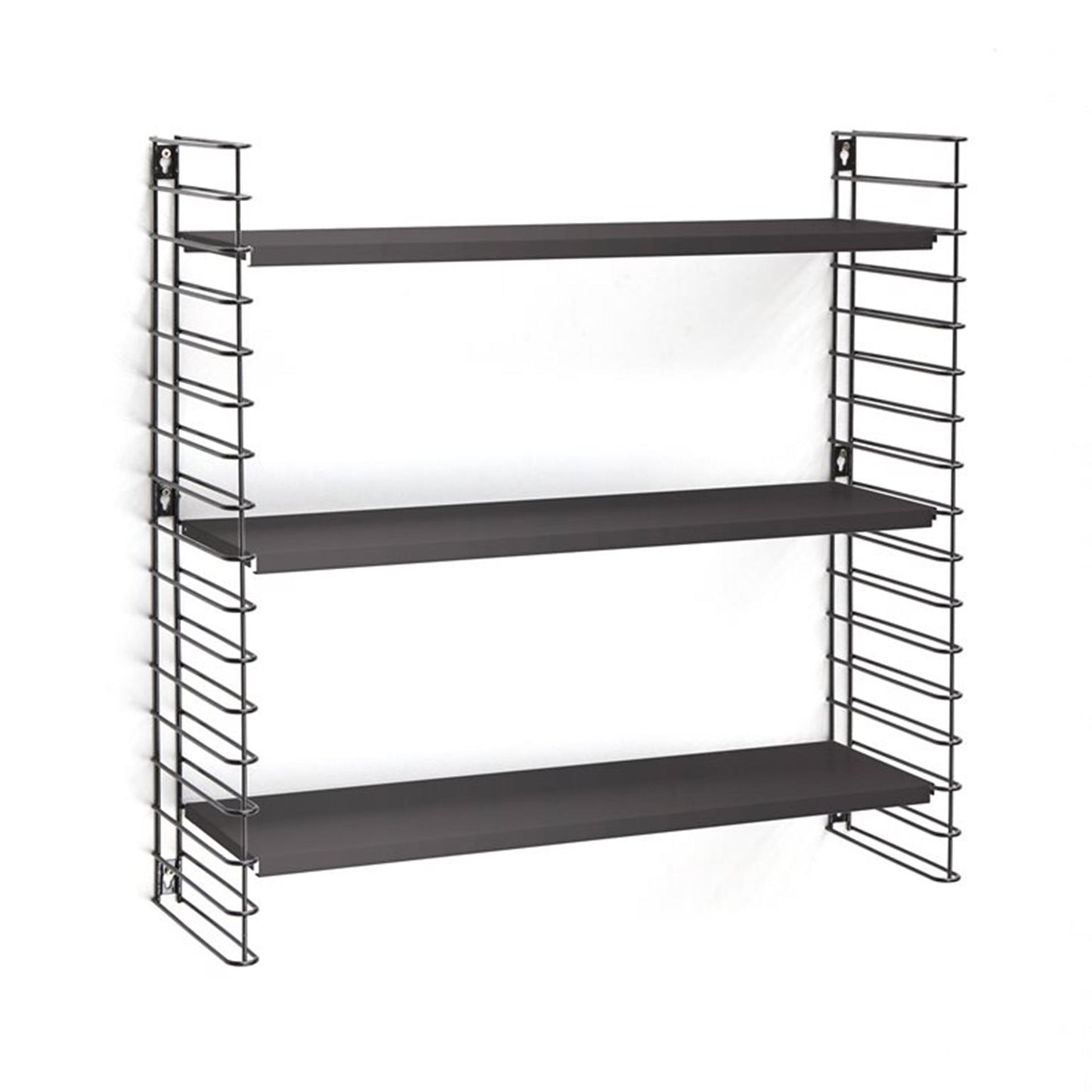 Tomado boekenrek retro zwart 70x21x68cm