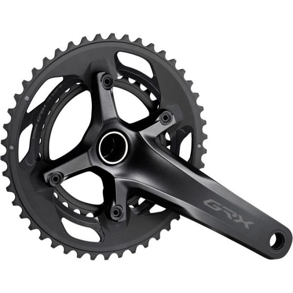 SHIMANO kettenradgarnitur grx fc-rx600 crankset shim.grx fcrx600 30 46t.175mm ht2 11sp bl.