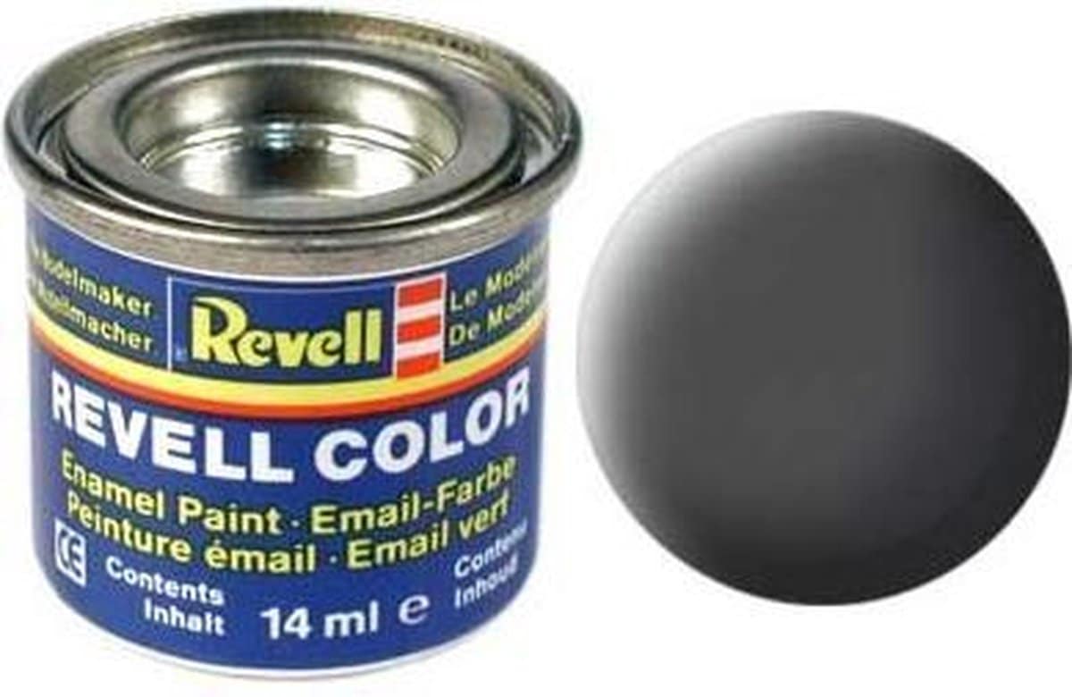 Revell email verf # 378 - donkergrijs, zijdemat