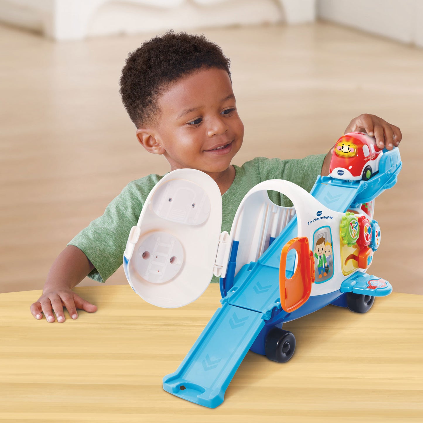 VTech toet toet auto's 2in1 vrachtvliegtuig