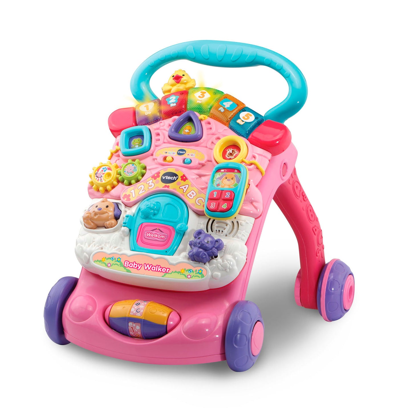 VTech baby walker roze