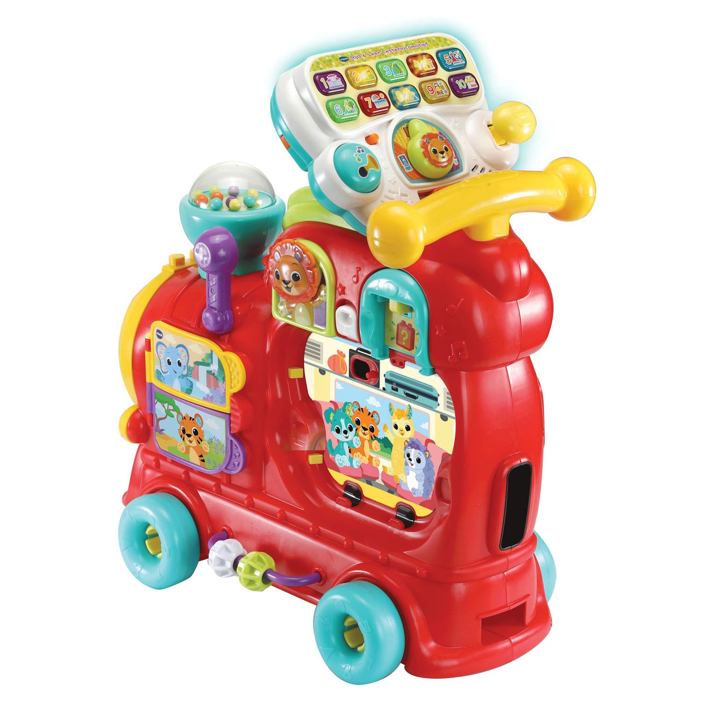 VTech baby rijd leer letterlocomotief