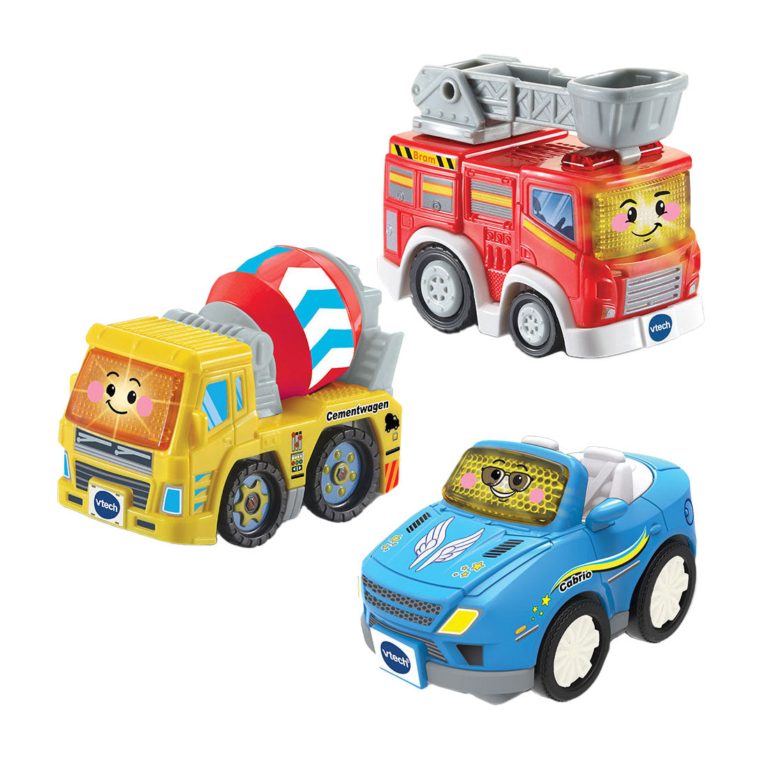 VTech toet toet auto's trio pack - collin, sepp en bram