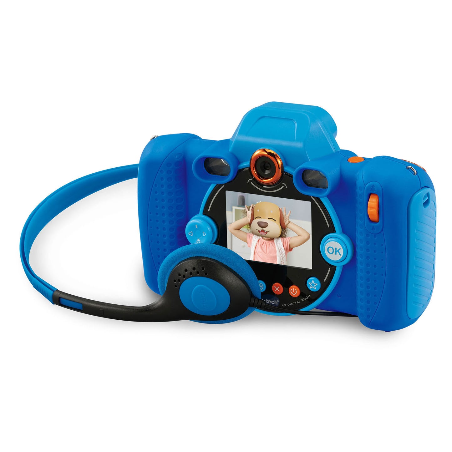 VTech kidizoom duo fx kindercamera - interactief speelgoed - foto's en video's maken - speelgoed vanaf 4 jaar - blauw