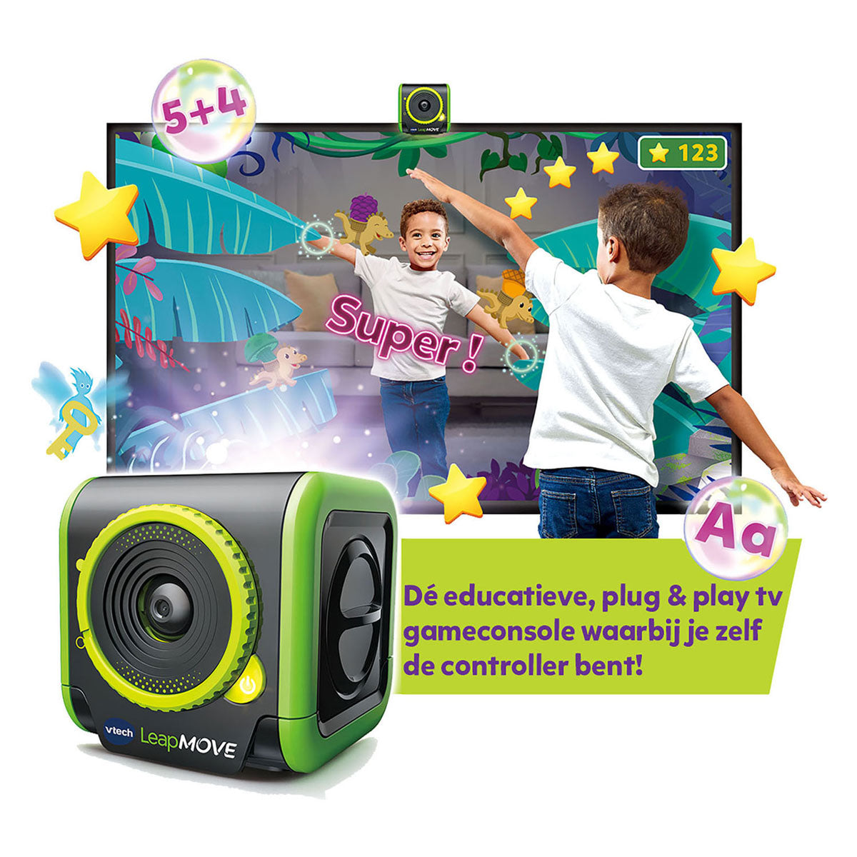 VTech leapmove – educatieve spelcomputer – inclusief 25 spellen – speelgoed 4 jaar – nederlands gesproken