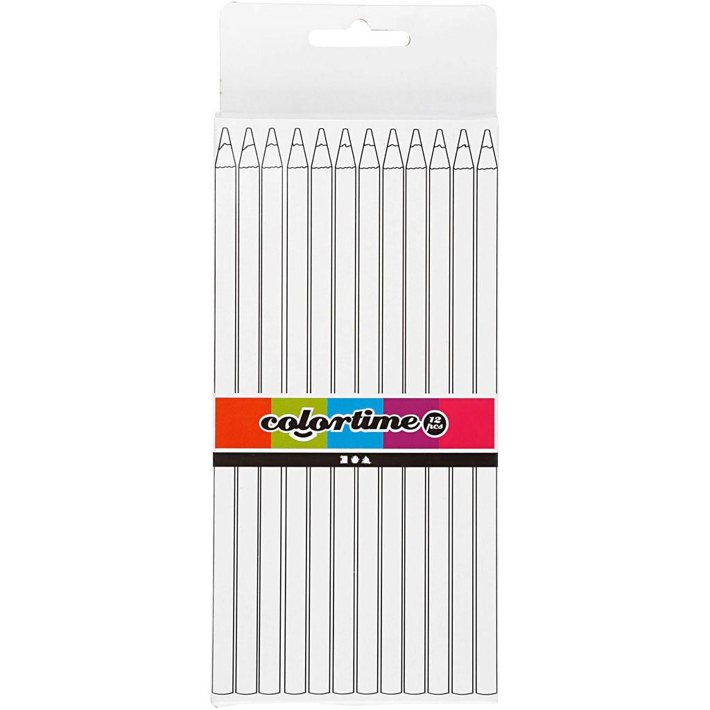 Creativ Company Https: www.cchobby.nl colortime-kleurpotloden-l-17-cm-vulling-3-mm-geel-12-stuk-1-doos