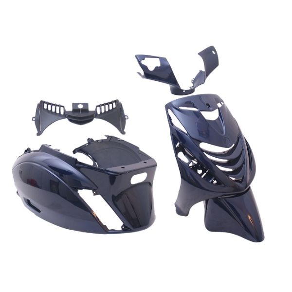 Edge Plaatset 5-delig voor piaggio zip-sp vanaf bouwjaar 2000 - blauw metallic