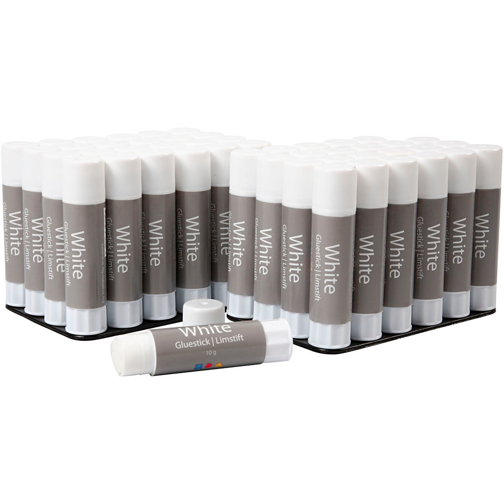 Creativ Company Https: www.cchobby.nl witte-lijmstift-10-gr-48-stuk-1-doos