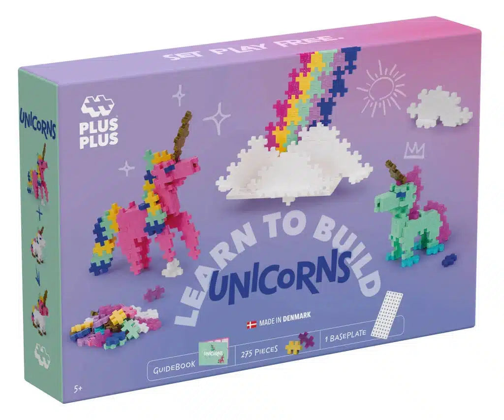 Plus-Plus Plus plus learn to build unicorns
