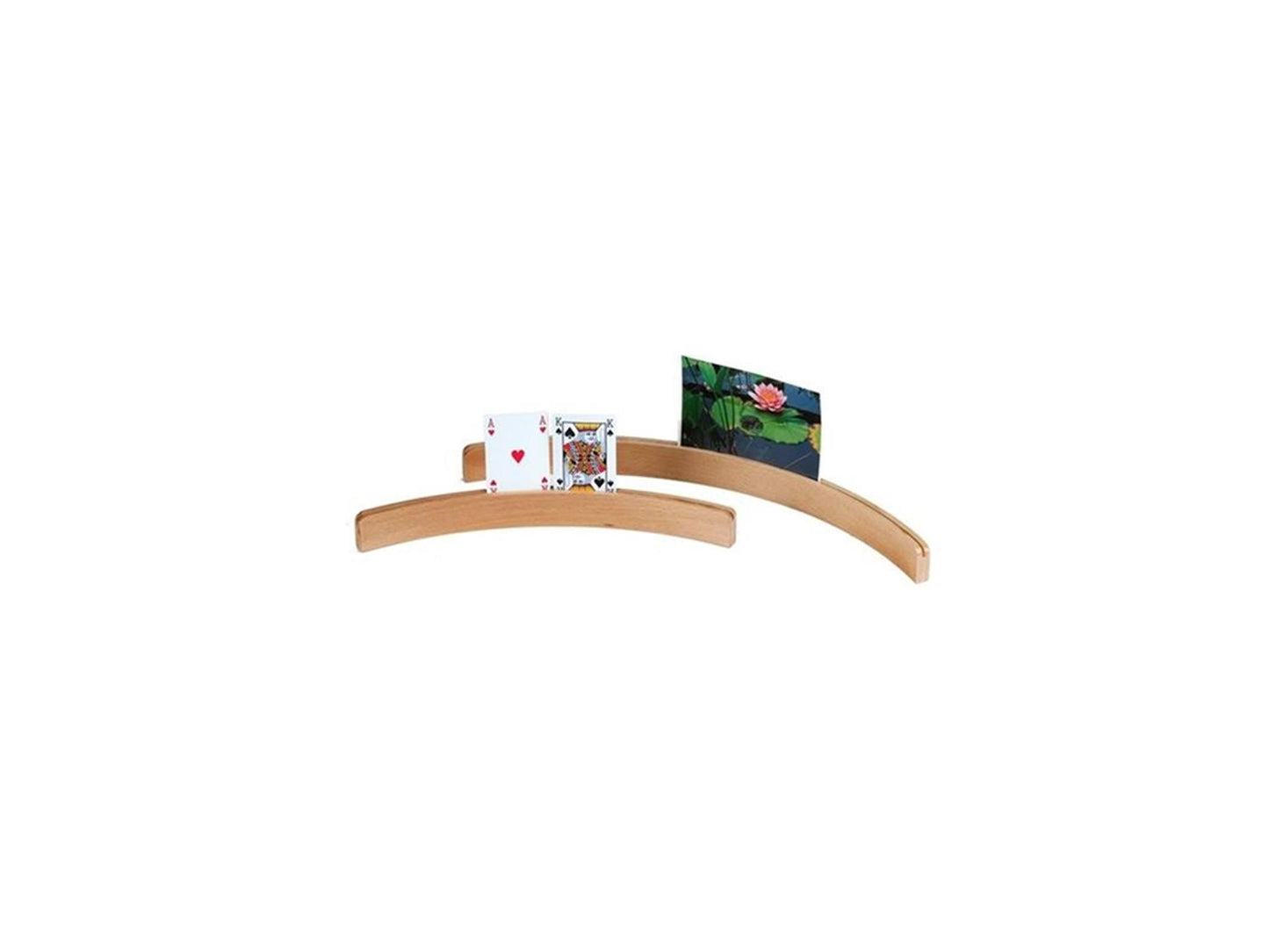 Longfield Kaartenhouder groot van hout 50 cm ( fotohouder )