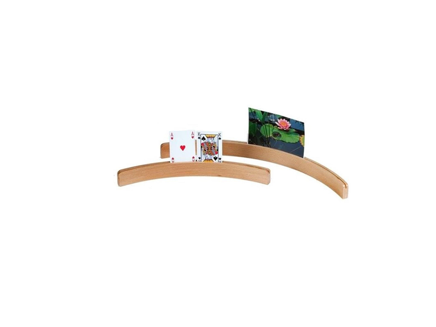 Longfield Kaarthouder hout middel 35 cm