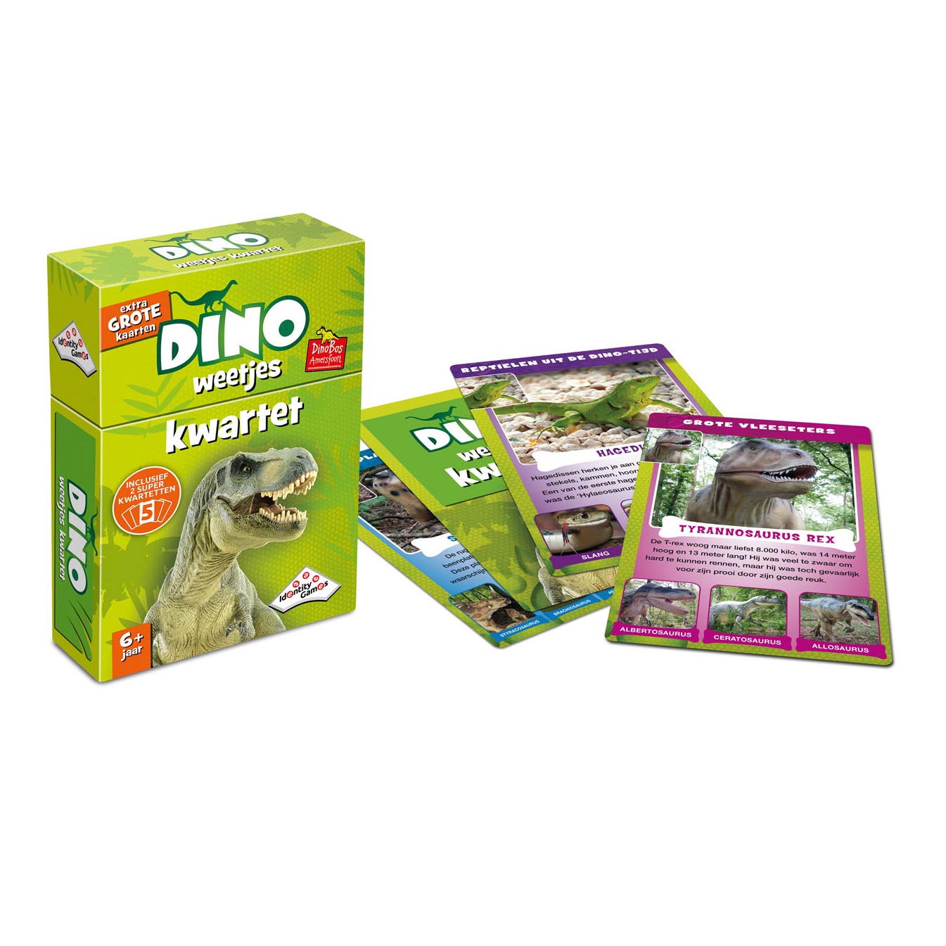 Identity Games dino weetjes kwartet
