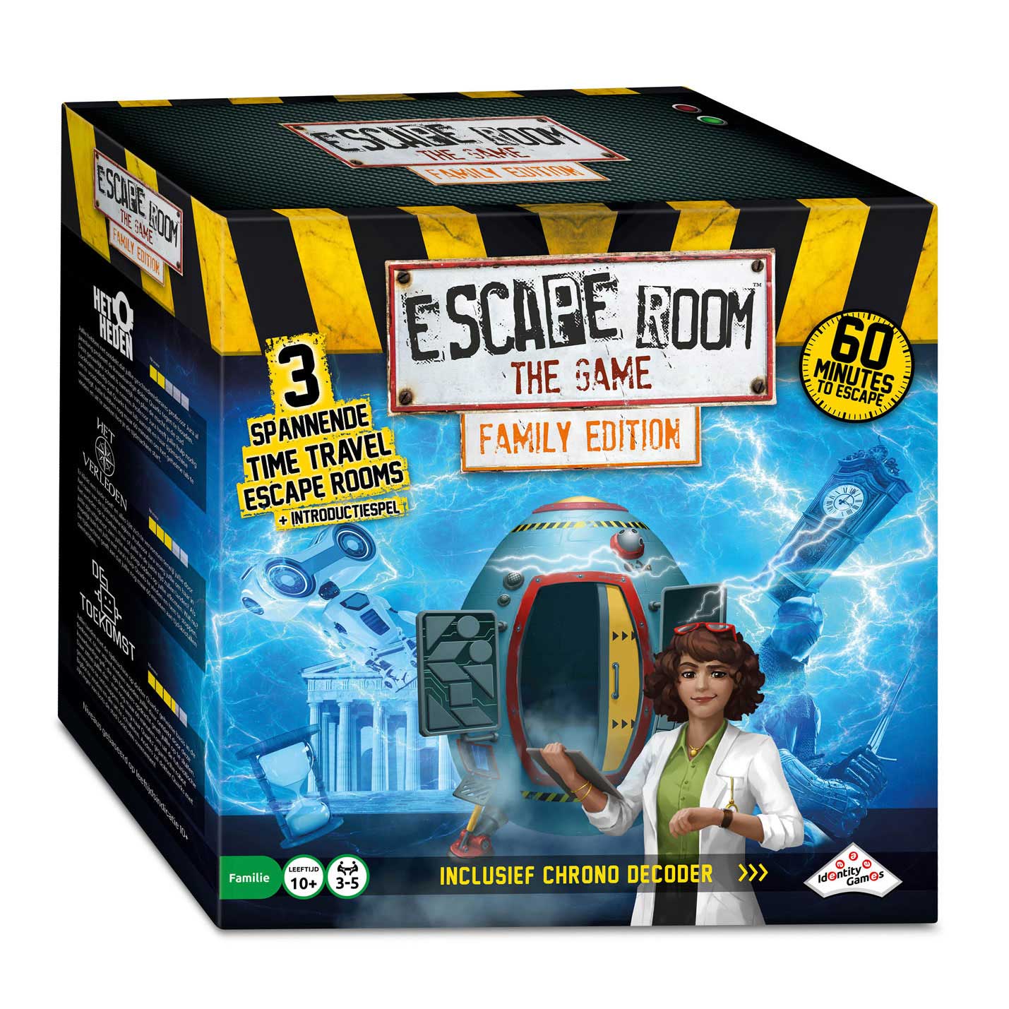 Identity Games Escape room the game time machine