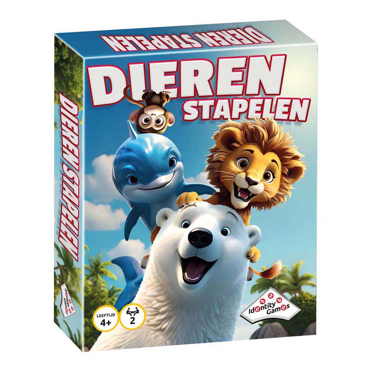 Identity Games Dieren stapelen spel - 2 spelers