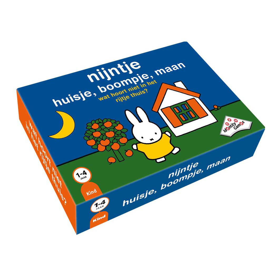 Identity Games Nijntje huisje, boompje, maan kaartspel