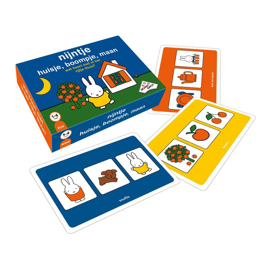 Identity Games Nijntje huisje, boompje, maan kaartspel