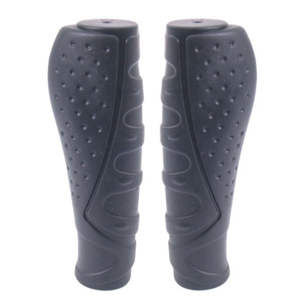 M-Wave Handvatset ergo zwart 2*130mm