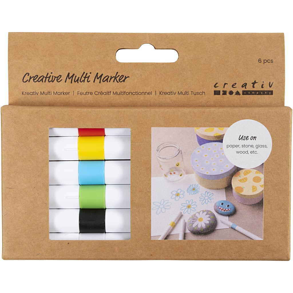 Creativ Company Https: www.cchobby.nl creatieve-multi-stift-lijndikte-4-mm-diverse-kleuren-6-stuk-1-doos