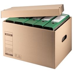 Archiefdoos Leitz karton bruin