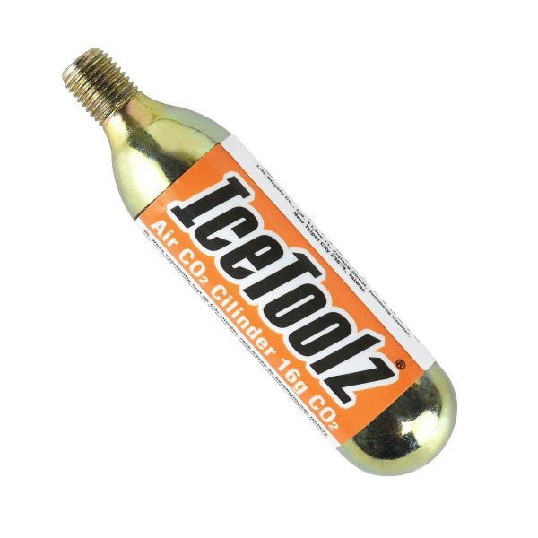 IceToolz Co2 patronen 16 gram met schroefdraad a821 (pot van 50 stuks)