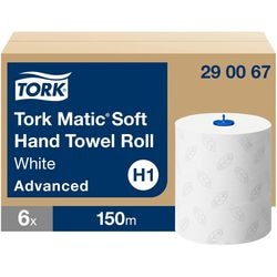 Handdoekrol Tork H1 Matic Advanced Wit 2-laags