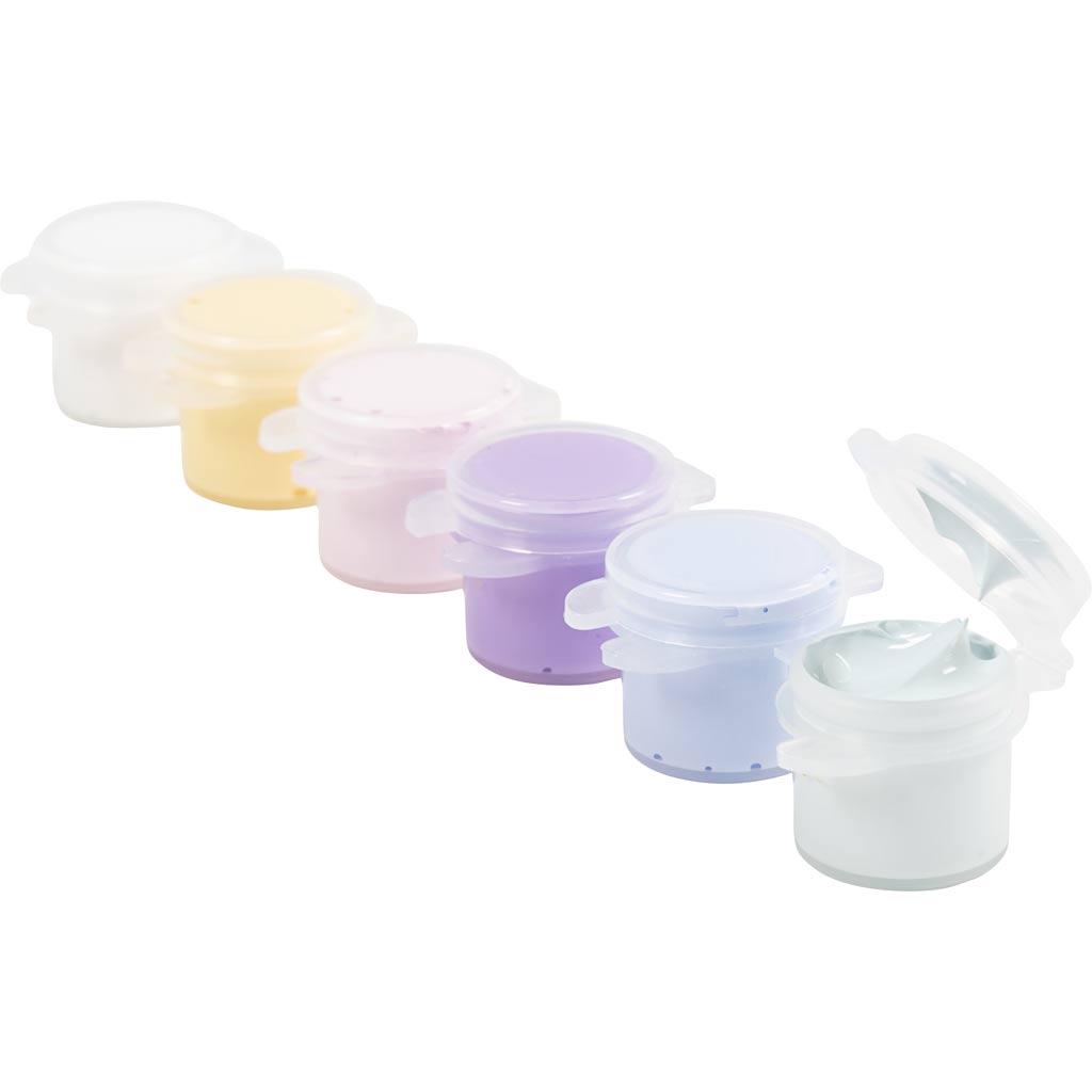Creativ Company Https: www.cchobby.nl plus-color-acrylverf-pastelkleuren-6x5-ml-1-doos