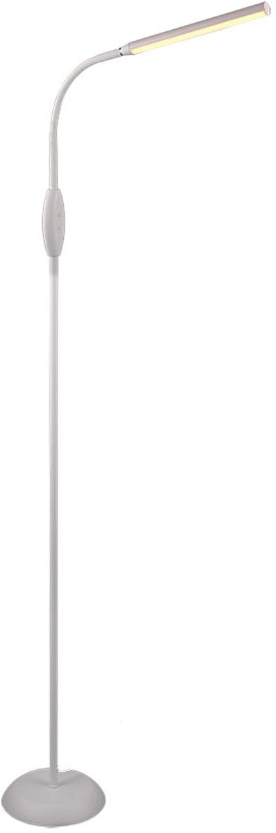 RL LIVE YOUR LIGHT Reality toro - vloerlamp - wit - incl. 1x smd 5w - touch functie - aanspabare lichtkleur - flexibel