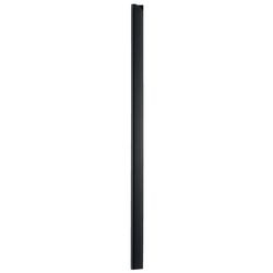 Klemruggen Durable A4 zwart afgeronde hoeken capaciteit 6 mm