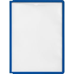 Zichtpanelen Durable Donkerblauw 5 Stuks