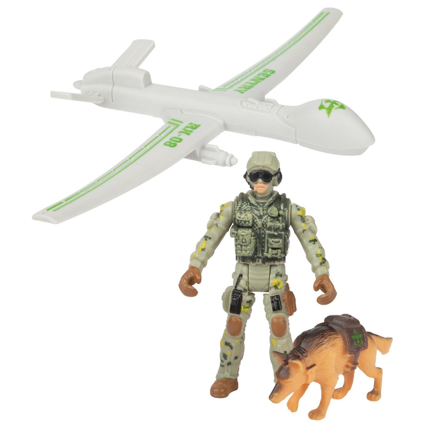 Toi-Toys Toi toys alfafox militair speelset m