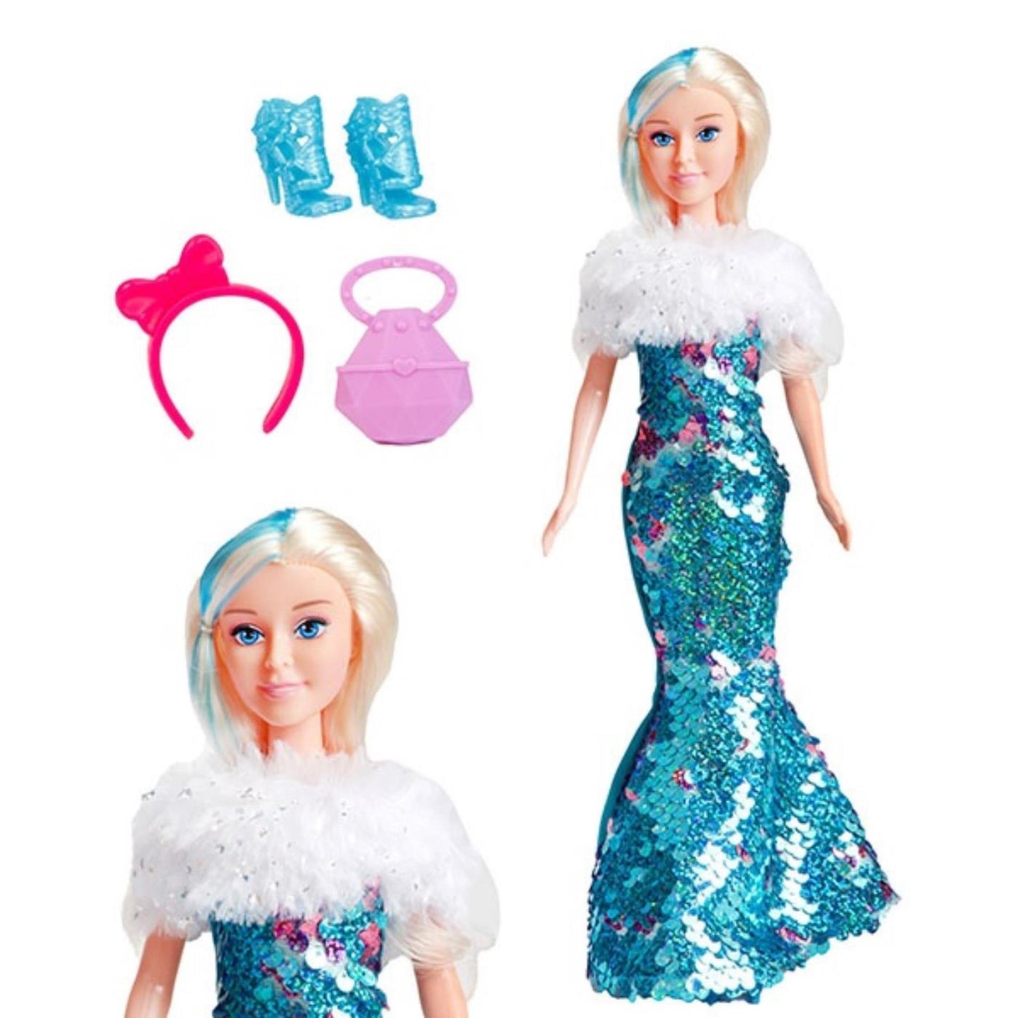 Toi-Toys Lauren tienerpop gala met pailleten