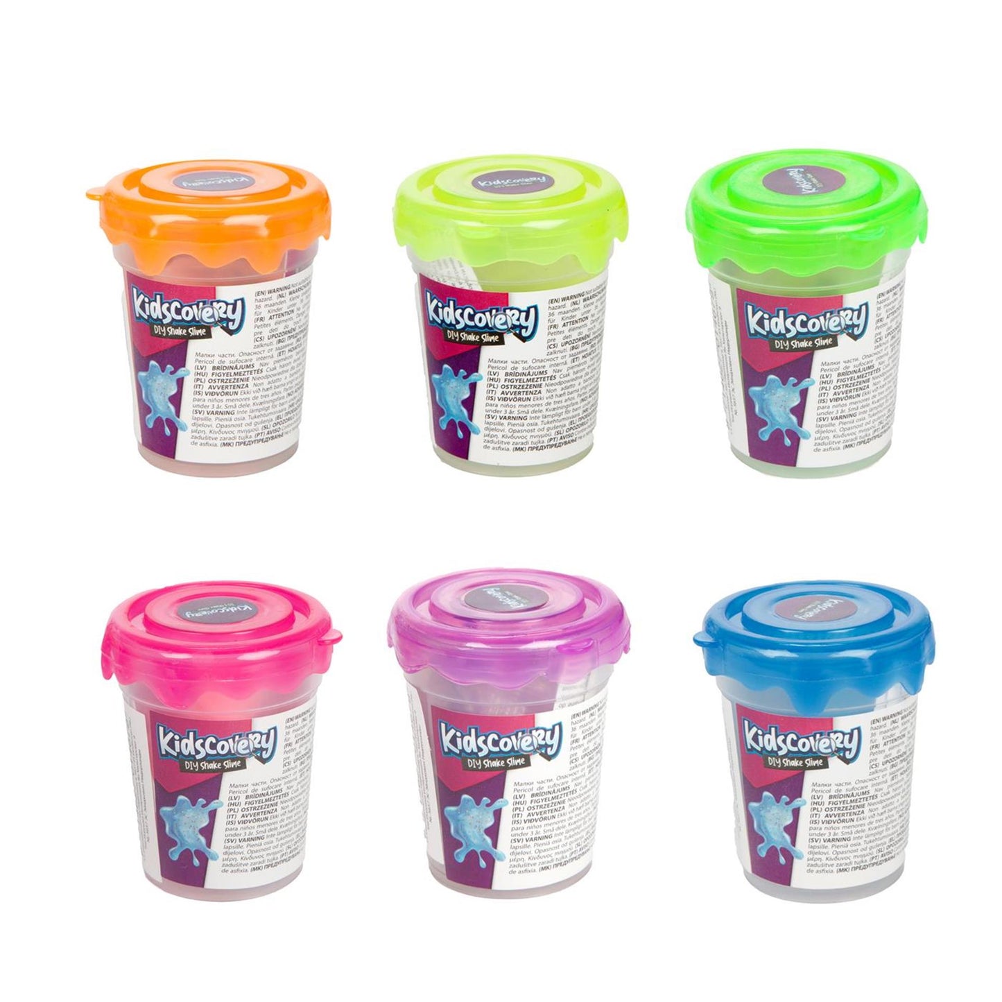 Toi-Toys Kidscovery confetti shake slijm maken