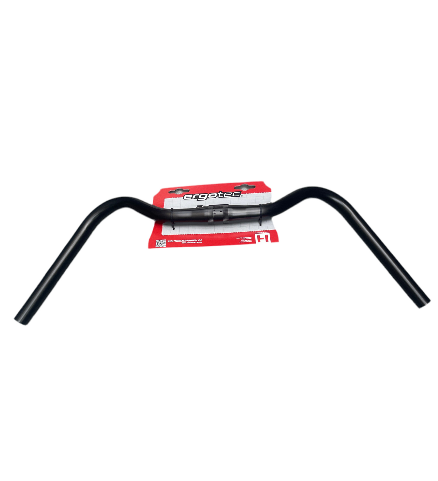 Wilhelm Humpert GmbH Co Ergotec stuurbocht stuttgarter multi grip aluminium zwart gw605 gl170 gh45 53° sl: 2