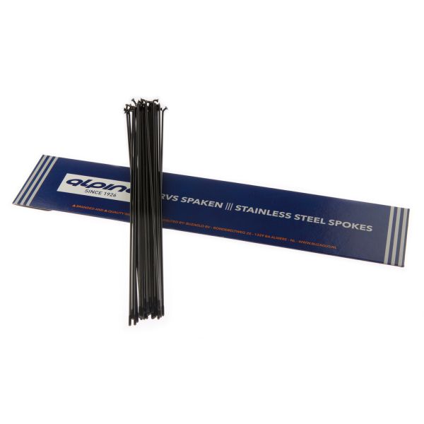 Alpina Spaken 13G (2,34mm) 284mm RVS Zwart (P36)