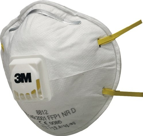 3M stofmasker | ffp1 nr d | met uitademventiel | 10 stuks - 7000006980 - 7000006980