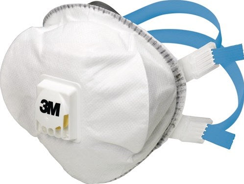 3M stofmasker | ffp2 v r d | met uitademventiel | 5 stuks - 7100081543 7100081543