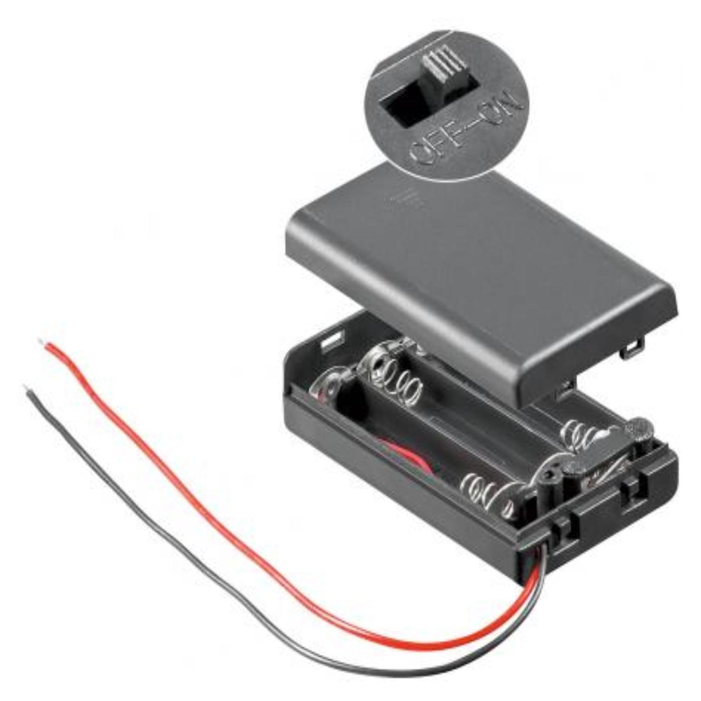 AAA batterij houder