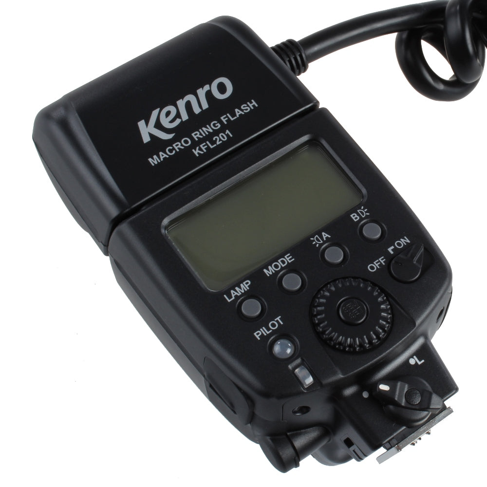 Kenro ttl macro ringflitser kfl201c voor canon