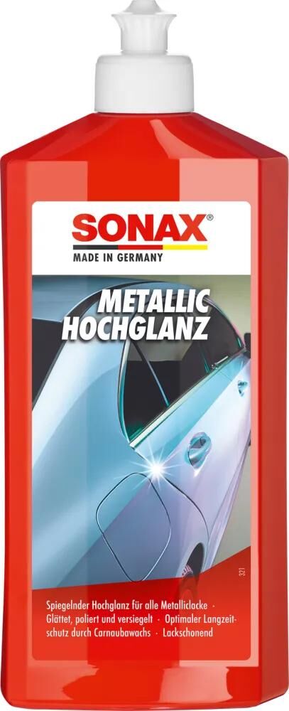 SONAX autopolitur metallichochglanz metallic high gloss 500 m pet bottle