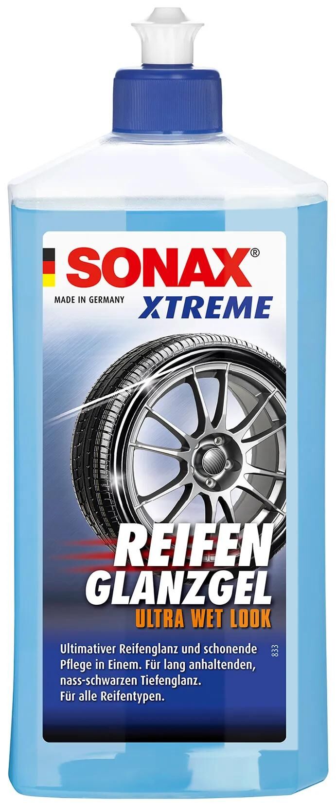 SONAX reifenglanz xtreme ultra wet look xtreme tire shine gel 500 ml