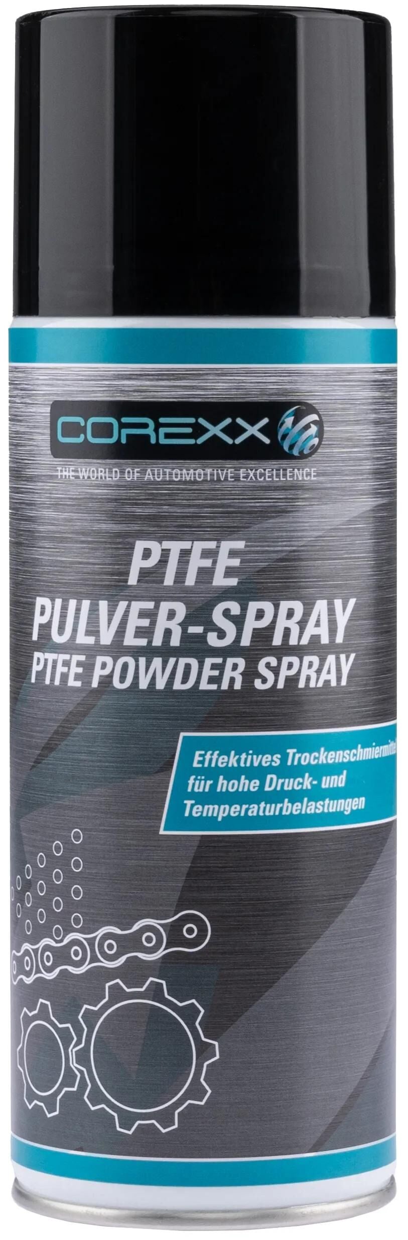 COREXX trockenschmiermittel ptfe pulver-spray ptfe powder spray 400 ml